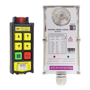 Vendita calda 36 ~ 550V Rf kit di controllo remoto programmabile 433/868/915mhz gru telecomando forte segnale di trasmissione per gru - Product Image 1