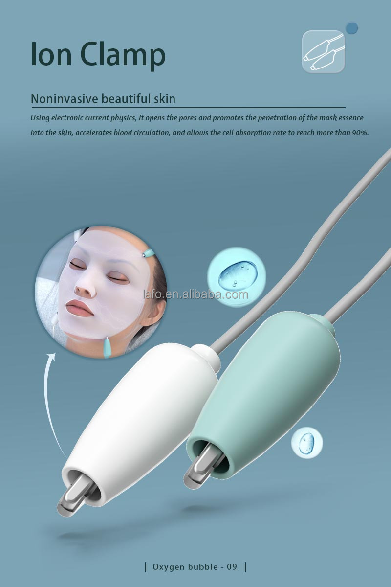 Newest Upgrade 9 in 1 Hydra Water Dermabrasion RF Facial Microdermabrasion Machine for skin care 9
