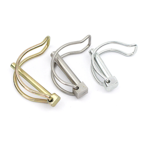 Professional Production Factory Safety Wire Lock Pin 1/4 5/16 or Custom Wire Lock Pin <strong>Black</strong> Oxide - Product Image 3