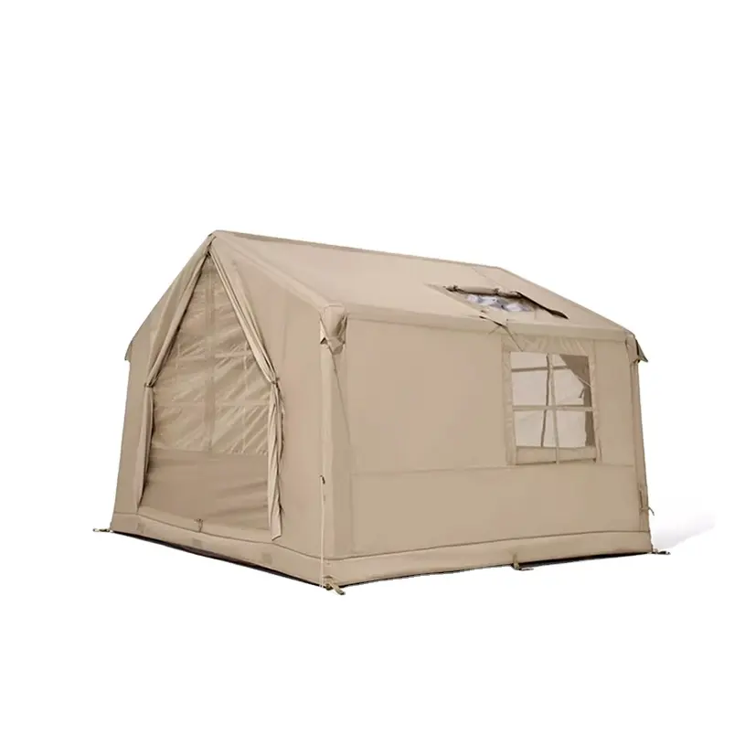 אוהל מתנפח לחור תולעת קמפינג חיצוני אוהל יוקרתי חיצוני עמיד למים
