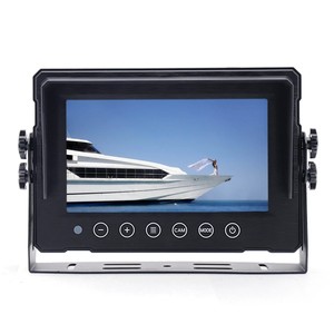 Ultimo modello di alta qualità IP68 impermeabile 7 pollici auto LCD monitor per auto sistema di aiuto di retromarcia sul monitor di scorta per auto - Product Image 1