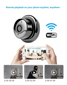 远程监控迷你Ip v380摄像头Wifi摄像头无线高清1080p商店和家庭 - Product Image 5