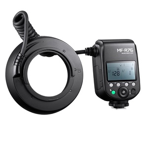 佳能尼康索尼和其他DSLR相机的Godox MF-R76微距闪光5000K环形发光二极管灯闪光灯 - Product Image 5