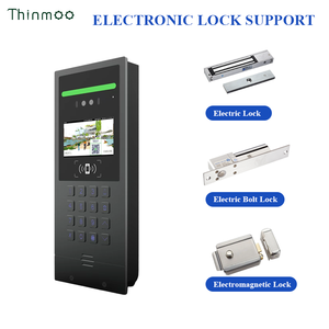 Thinmoo 4.5-inch Video Door Phone Color Screen Visual <strong>Intercom</strong> Doorway Device Access Control <strong>System</strong> Embedded Installation - Product Image 4