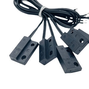 Interruptores de proximidad de láminas cilíndricas rectangulares de plástico, gatillo magnético, interruptores de láminas de vidrio/sensores magnéticos - Product Image 6