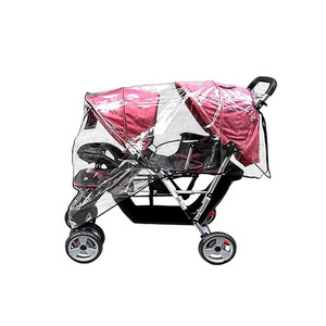 Baby Stroller Protective <strong>Cover</strong> Universal Model Baby Stroller EVA Waterproof Double-layer Baby Stroller <strong>Rain</strong> <strong>Cover</strong> - Product Image 3