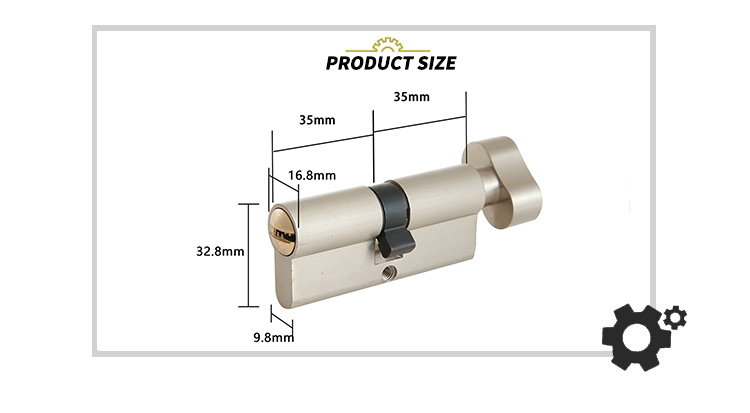 EADER free sample high quality security key SN door lock Factory price Russia zinc lock cylinder door lock parts