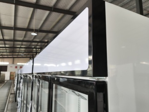 Commercial Upright Cooler <strong>400L</strong> Single Door Vertical Beer Refrigerator with Direct Cooling Adjustable Shelf PEPSI Display <strong>Chiller</strong> - Product Image 4