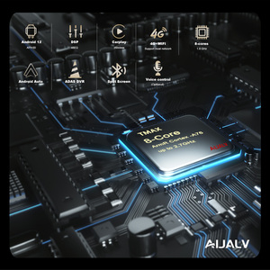AIJALV安卓12.3英寸QLED汽车播放器适用于丰田2023 RAV4 8核心汽车DVD收音机立体声播放器全球定位系统 - Product Image 3