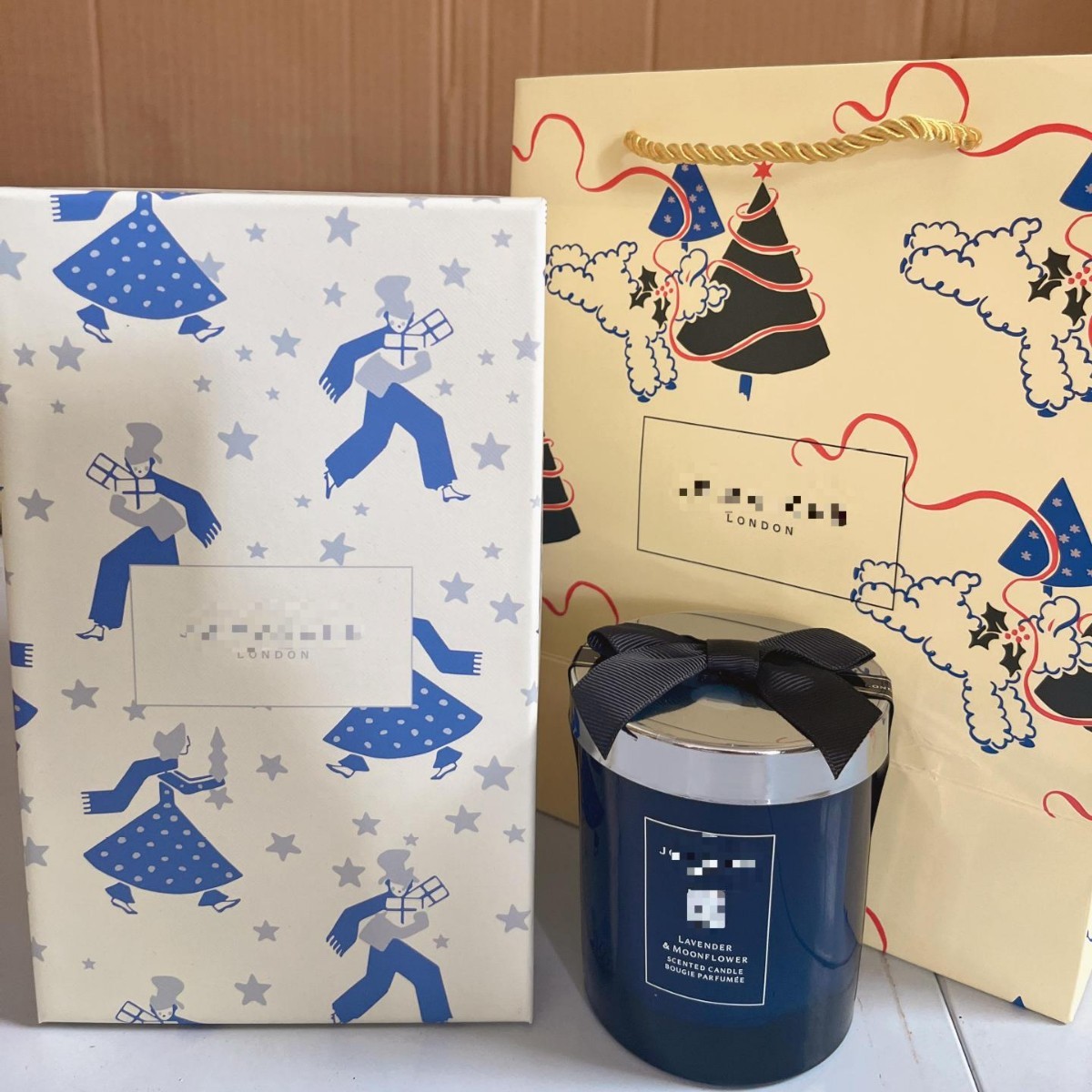 Bougie de Noël Édition Limitée Lavande et Clair de Lune 200g