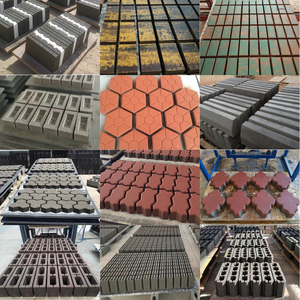 Büyük bantlı konveyör beton tuğla içi boş tuğla yapma makinesi ile ticari tuğla yapma makineleri komple bir Set - Product Image 5