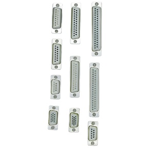 D-SUB Conectores Fácil Instalação Metade Ouro Masculino Feminino Cabeça <span class=keywords><strong>DB</strong></span> Series D-SUB Conectores
