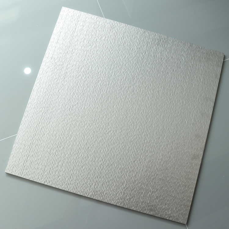 Chinese Foshan cheap price 60x60 cm metal silvery glazed porcelain floor tile and wall tile 600mm