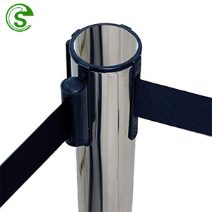 1020mm cao Bảo tàng Hàng rào dây đai an toàn stanchions Nhà cung cấp kiểm soát đám đông stanchion - Product Image 3