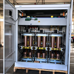 Alta precisione SBW 500kva 3 regolatore di tensione automatico trifase grande capacità di compensazione ingresso 332V-498V uscita 415V - Product Image 1