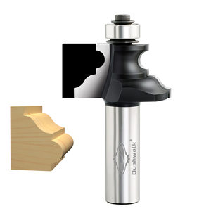 Bushwalk เครื่องตัดแผงประตู CNC เคลือบดีบุก6มม. เครื่องมือแกะสลักบิตสำหรับงานไม้ ODM - Product Image 5