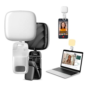 D1 Selfie <strong>Light</strong> Adjustable Bracket LED <strong>High</strong>-power Clip-on Mobile Phone <strong>Light</strong>, Suitable for Computers, Laptops, Network Cameras - Product Image 1