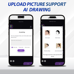 Easy Inkit Funda de teléfono fácil de operar Impresora UV H5 Aplicación móvil Escanear código QR DIY Cubierta móvil Soporte AI Dibujo - Product Image 4