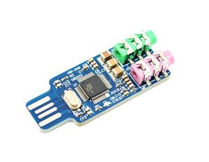 5 V USB DAC HIFI USB-Soundkarte USB-Leistung DAC Decoder-Board Modul für Arduino Raspberry Pi 16 BitsMini PCM2704