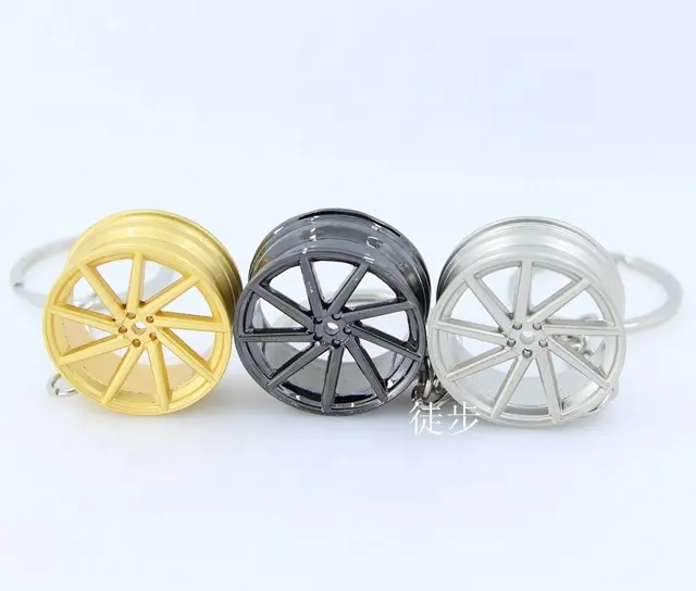 Vossen Wheel Keychain, Vossen Wheels Rim Key Chain Key Ring Key Fob