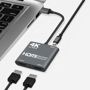 Doonjiey工厂1080P HDTV转USB 2.0视频采集卡，带有线游戏录音盒，用于MP4直播 - Product Image 3