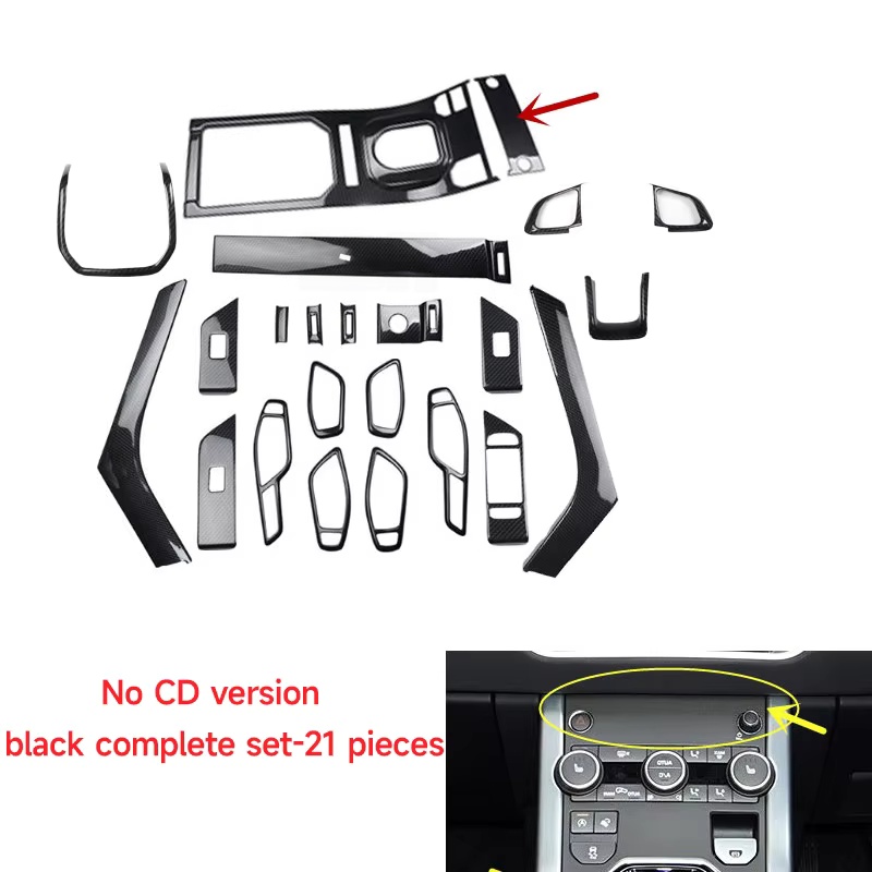 Sin versión en CD negro juego completo-21 piezas