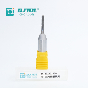 Multilayer Board Cutting Processing Milling <strong>Cutter</strong> with Three Flutes Straight Bit for Polyurethane Board - Product Image 4