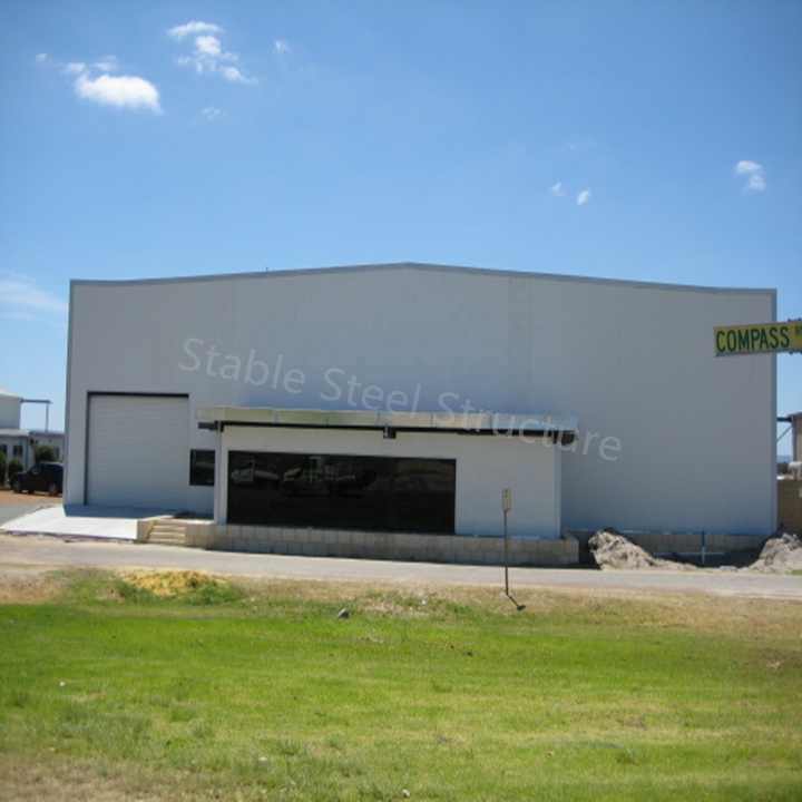 Low Price Quick Install Prefabricated Insulated Steel Structure for Warehouse Church Factory & Workshop Building