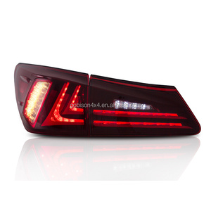 Gobison tam LED akış dinamik kuyruk işık kuyruk lambası için Lexus IS250 IS300 2006 ila 2012 arka lamba Taillamp olduğunu - Product Image 2