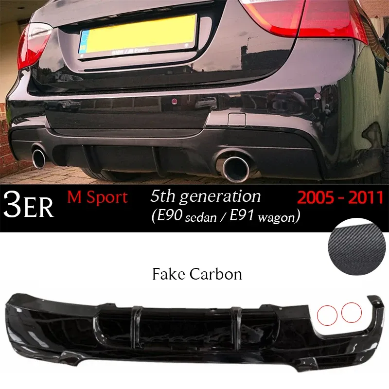 E90 20 carbono falso