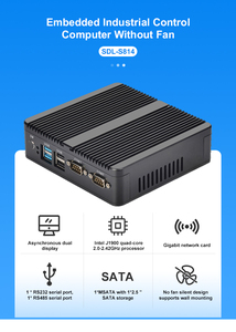 Eglobal High-End I7 Fanless Mini Pc Soporte Integrado para Computadora 2 K Sistema Barebone 4K Pantalla Dual Mini Pc-Comprar I7 Fanless - Product Image 2