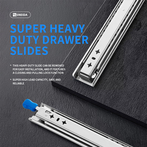 7613 Nhiệm Vụ Nặng Nề Ngăn Kéo Trượt Runners Khóa 28-42 Inch Phần Cứng Đồ Nội Thất Phụ Kiện Cho Ăn Phòng Tập Thể Dục Phòng Ngủ Ngoài Trời Nhà Bếp - Product Image 3