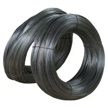 Bobina de alambre recocido negro para encuadernación, rollo de alambre para valla de jardín, suave, de alta calidad, buen precio