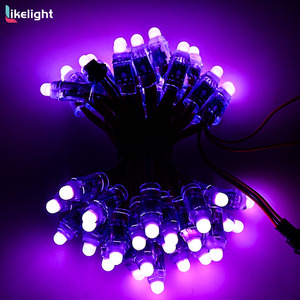 Wasserdichtes IP68 Voll farbiges DC5V Ucs1903 Werbung Ws2811 Ws2812b Smart Led Point Pixel Modul 12mm RGB LED Lichterketten - Product Image 6