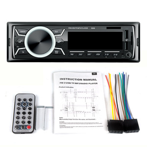 Araba radyo MP3 çalar 1 DIN BT Stereo 2USB/TF/FM/AUX kafa ünitesi olmayan CD 7 renk - Product Image 2
