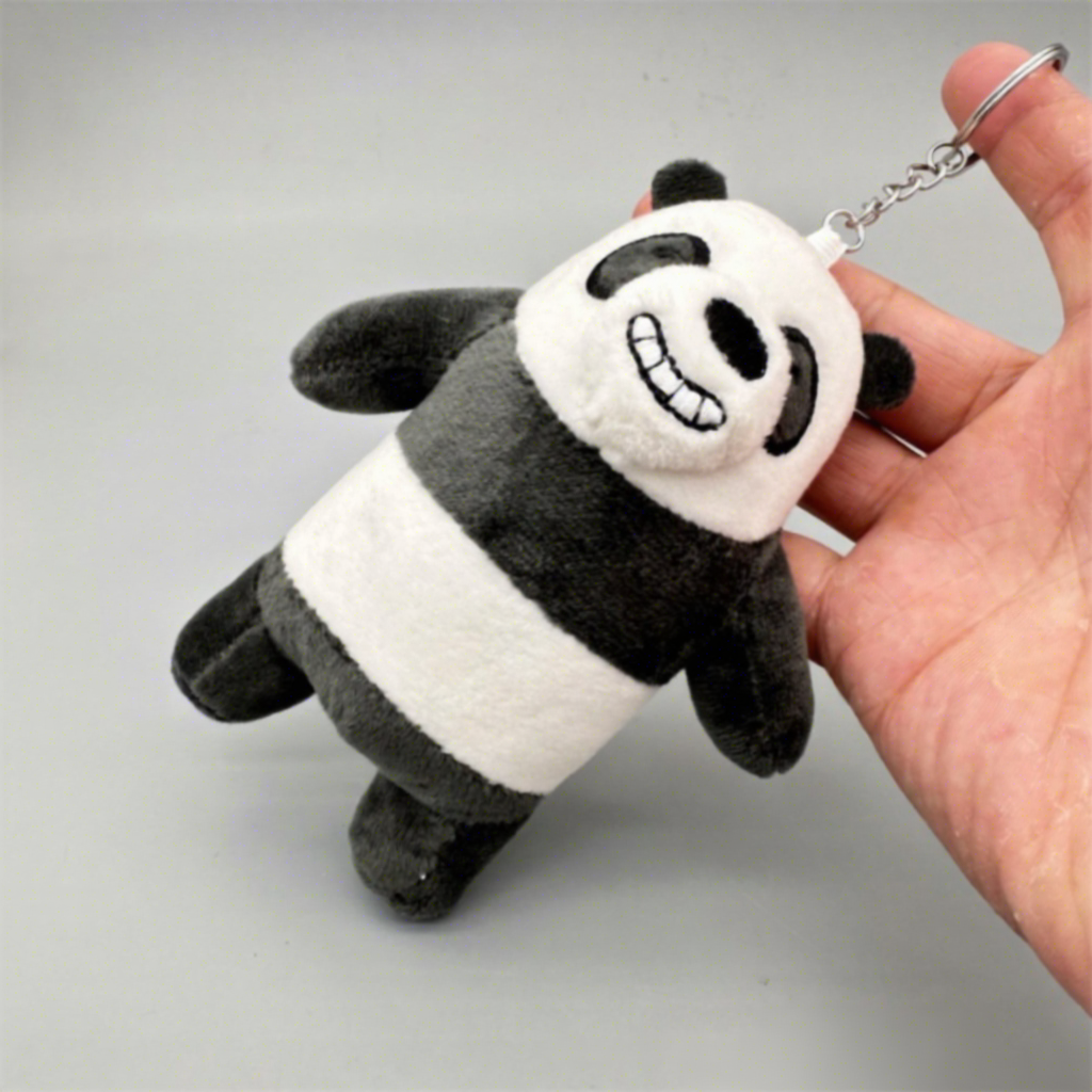 Panda + anneau en fer