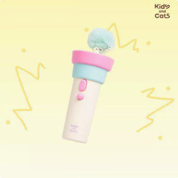 Electric cat fishing-pink