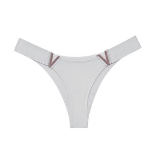 定制标志水钻丁字裤女丁字裤 - Product Image 6