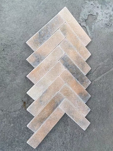 Đá vôi trắng giảm pavers nhỏ xương cá gạch lát sàn - Product Image 4