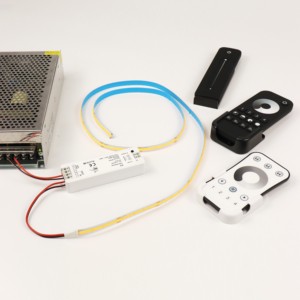 LEDストリップ調光器コントローラーDc5V-36V 8A出力2.4GhzワイヤレスRfリモートR11/R6/Rt6シングルカラーストリングテープリボンライト - Product Image 1