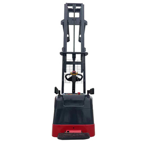 La batería del contenedor con dirección puede descargar 1500/2000 kg Grúa apiladora de transpaleta eléctrica vertical completamente automática - Product Image 6