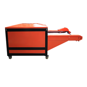 Otomatik büyük boy süblimasyon baskı çift istasyon bir tarafı kullanımı ısı pres transferi makinesi 100*120 - Product Image 4