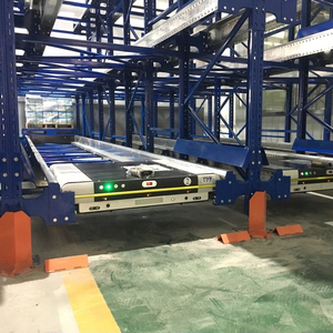 Estantes de almacenamiento Oem Automático Industrial Carga Mercancías Almacén Sistema de estantes de almacenamiento Radio Shuttle Pallet Sistema de estantería automatizado - Product Image 2
