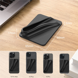 2024 ออกแบบใหม่Make UPเคสโทรศัพท์สติกเกอร์สําหรับiPhone 15 Pro,สาวLip Tint Storage Caseสติกเกอร์สําหรับApple - Product Image 3