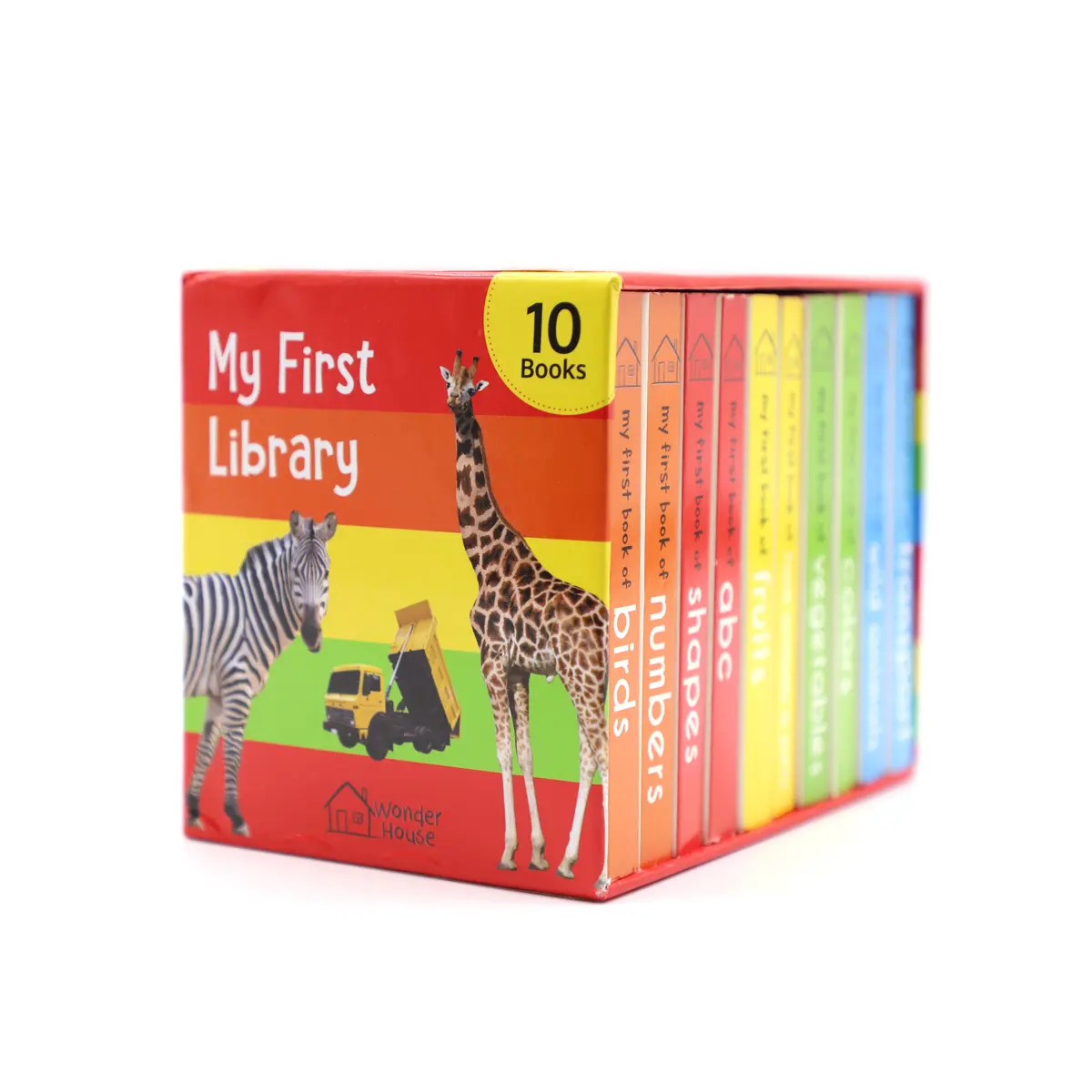 Set di libri di cartone per bambini con copertina rigida personalizzata professionale/stampa di libri per bambini