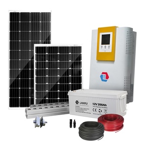 10KW Off Grid Sistema di Energia solare, Intero Pacchetto Con One-Stop Dell'acquisto, completesystem con Inverter Pannello Solare, Regolatore - Product Image 1