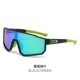 Black frame-green lenses