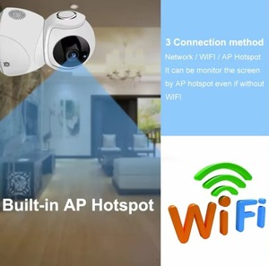 Cámara IP para interiores V380 Seguridad profesional para el hogar Grabadora de video inalámbrica HD Audio bidireccional Q8 Monitor de bebé de 3MP - Product Image 6