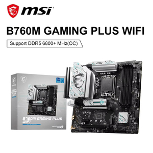 Msi b760 משחקים פלוס wifi לוח האם תומך מעבדי ה-13/14 גגן 1700 ddr5 256gb לוח האם gb