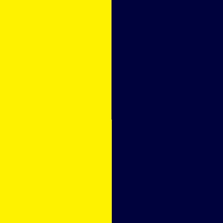 Yellow / Navy
